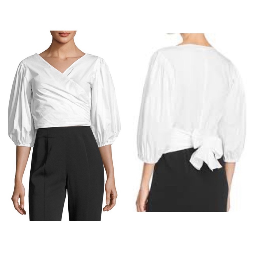 Elizabeth & James wrap blouse